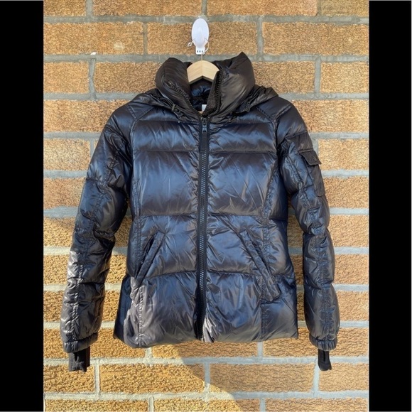 S13 NYC Kylie Down Puffer Gloss jacket small - Picture 1 of 15